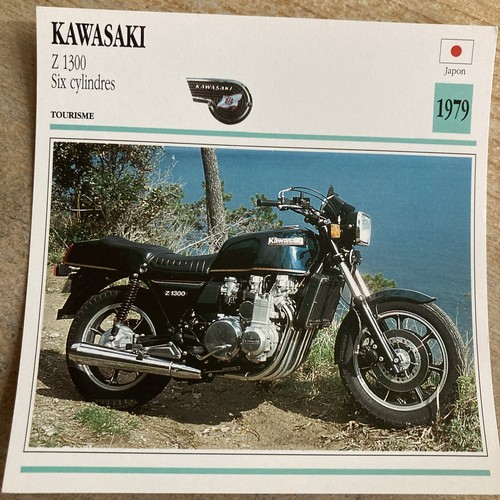 Kawasaki 1300 1979 carte - kawasaki,