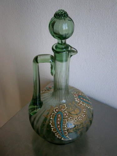 Carafe 1900 verre soufflé - 1900,