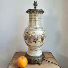 Lampe céramique satsuma japon - céramique,