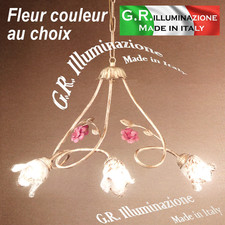 Lustre classique ivoire - ivoire, or