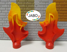 (D11/4) 2 x Lego Duplo flamme