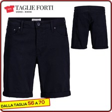bermuda PLUS SIZES man short stretch trousers from 56 to 70 Jack Jones
