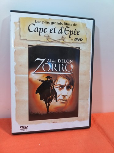 Dvd zorro alain delon - cape, &