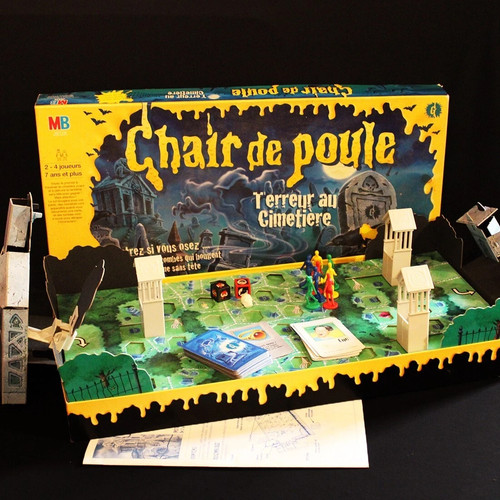 Pour jeu chair poule - jeu,
