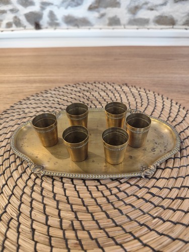 Service liqueur plateau - à, liqueur.