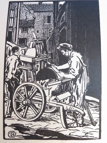 Paul baudier gravure bois - paul,