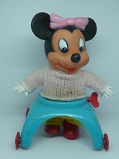 JOUET ANCIEN WIND UP MINNIE MOUSE LES AMIS DE MICKEY DISNEY