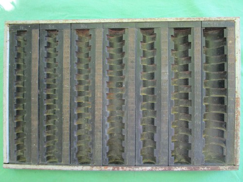 Caisse rangement pièces