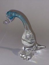 Sculpture STATUE DE CYGNE  EN VERRE DE MURANO -  ITALIE