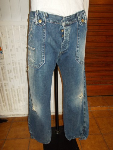 Pantalon jean épais bleu - pantalon,