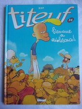 BD ZEP TITEUF 14 Bienvenue en adolescence ! GLENAT 2015