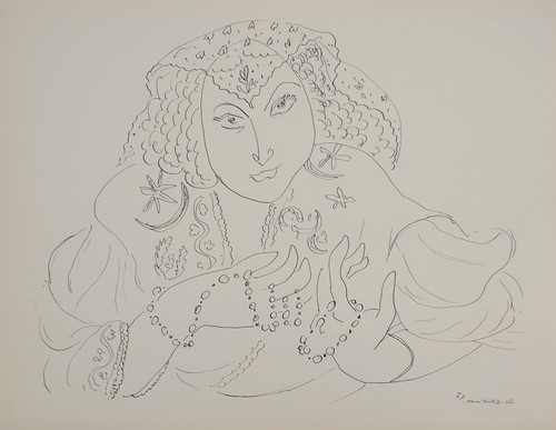Henri matisse diseuse de - la,
