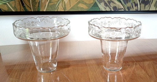Paire vases pour - paire, de