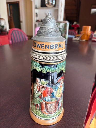 Grande chope biere ancienne - a,