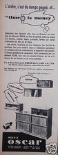 Publicité 1953 meuble - 1953, oscar