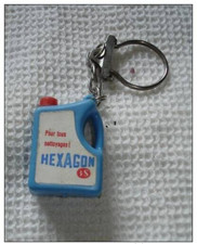 B5 / ANCIEN PORTE CLES FIGURINE BOITE DE DIAMANTINE SUPER IMEDIA