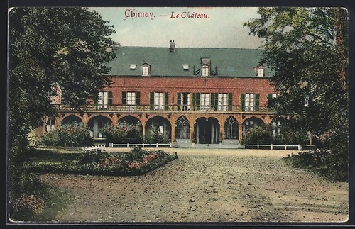 Cpa chimay château - le,