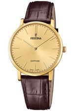 Montre Homme Festina Brun/Or