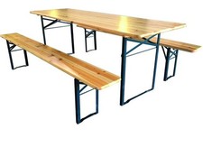 Table En Bois Brasserie Vigor