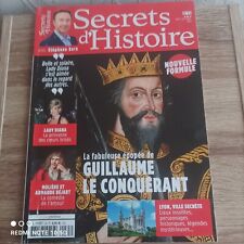 Secret d'Histoire n° 35 Guillaume le Conquérant, Lady Diana, Béjart ...