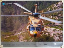 Affiche Aviation Hélicoptère