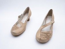 MARC Escarpins Femmes Chaussures / à Brides Talon Schuh Beige Taille 37 Eu Art