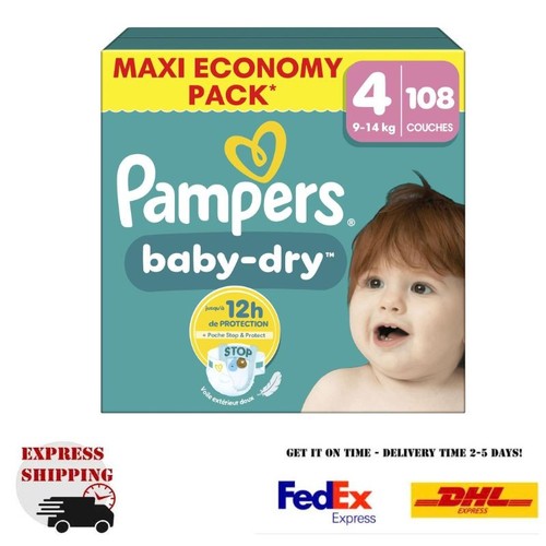 Pampers baby dry taille - baby-dry, 4,