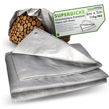 Bâche en Tissu 4mx5m | Argent