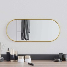 Miroir Mural Noir 60x25 cm