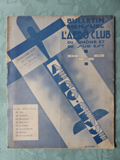 AERO REVUE 77 AERO CLUB RHONE SUD EST AUTOGIRE CIERVA CROISIERE NOIRE LE CAIRE