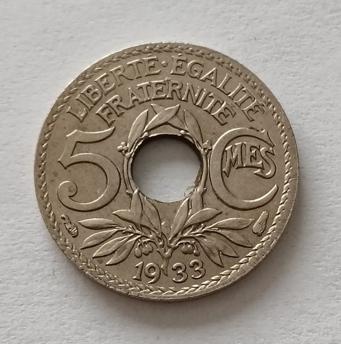 Centimes 1933 lindauer - centimes,