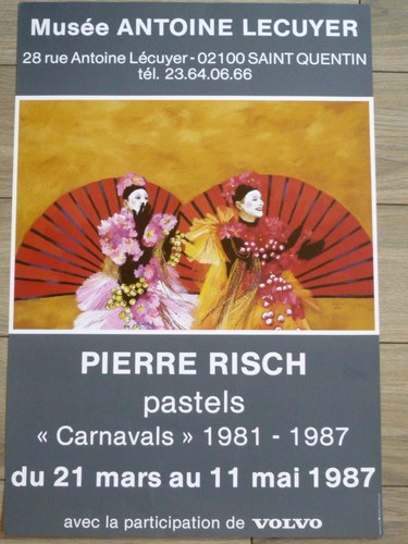 Risch pierre affiche originale - risch,