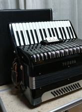 YAMAHA YA-48 accordéon 34 touches 48 basses instrument de musique noir foncti...