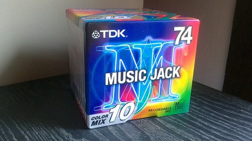 Minidisc tdk music jack - music,