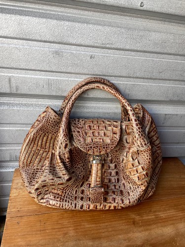 Authentic fendi exotic - authentic, leather