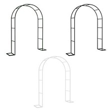 Arche de jardin en treillis