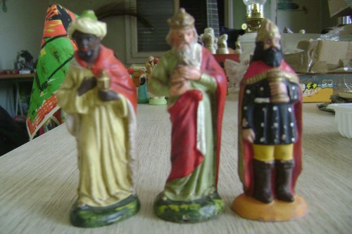 Santons résine rois - santons, cm