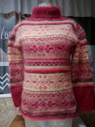 Superbe pull angora anny - pull,