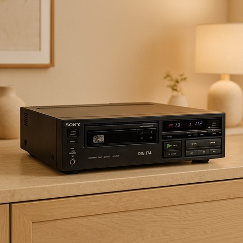 Sony cdp 101 - sony, cd