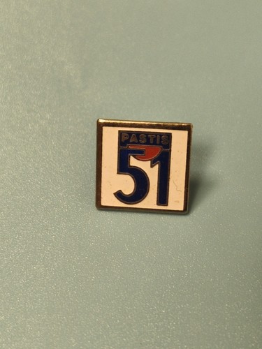 Vintage pin pastis carré - vintage,