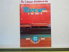 Catalogue ROCO - O HO HOe N - Catalogue Général 1980/81 - D - 84 pages