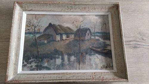 Tableau huile sur - , yvon