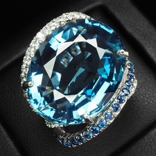 Bagues ovales en argent