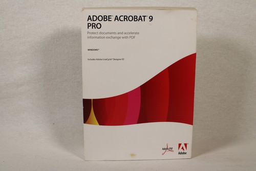 Adobe acrobat pro - 9,