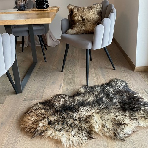 Tapis peau mouton - tapis, en