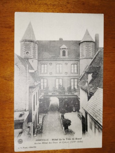 Cpa abbeville hôtel - -,