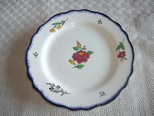 Ancienne assiette plat " STANISLAS E CHARBONNIER SALINS LES BAINS