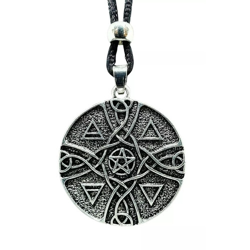 Collier pendentif pentacle - collier,