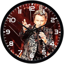 Pendule murale johnny - murale, hallyday