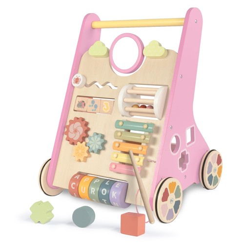 Rose trotteurs bois pour - trotteurs, en